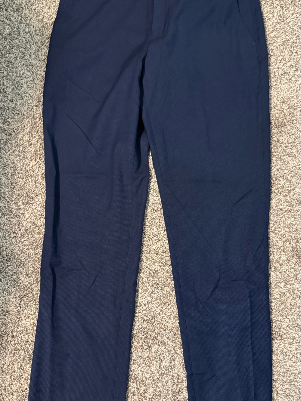 Classic Ben Sherman Navy Stretch Chinos for Men